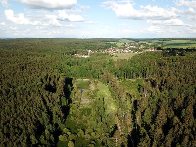 Sümpfe und Wälder bei Bad Klosterlausnitz