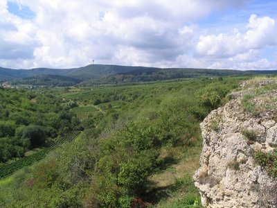 Berntal, view from Fels(en)berg, Herxheim a.B. (Germany)