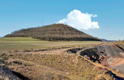 The Korretsberg, seen from the Hummerich