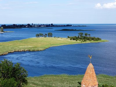Kirche in Gristow aus der Mitte des 14. Jahrhunderts, basierend auf einem Vorgängerbau von 1280 in Mecklenburg-Vorpommern