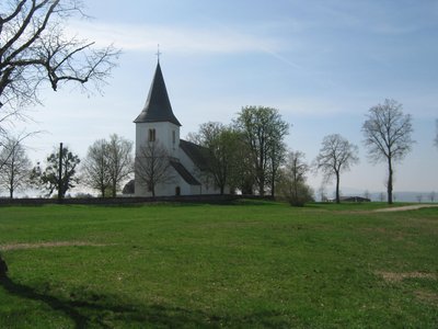 Nunkirche near Sargenroth, Hunsrück landscape, Germany