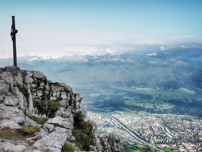 View to Innsbruck from Nordkette