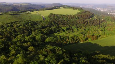 The upper part of the nature reserve