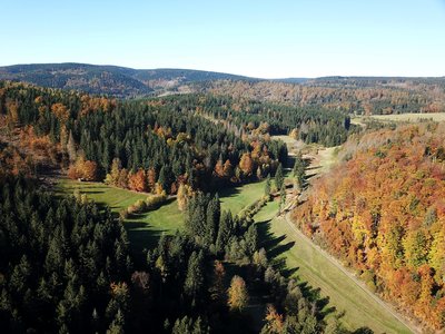 Oberer Röthengrund mit artenreichen, gut gepflegten Berg- und Feuchtwiesen